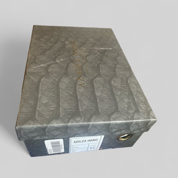 Glamorous Silver Strappy Heels - Picture 7 of 12